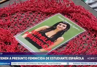 México: detienen a presunto feminicida de estudiante española