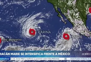 México: huracán Marie se intensifica y causa inundaciones