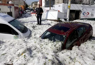 México: fuerte granizada convirtió Guadalajara en la 'Antártida'