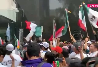 México: Manifestantes invadieron edificio del Senado