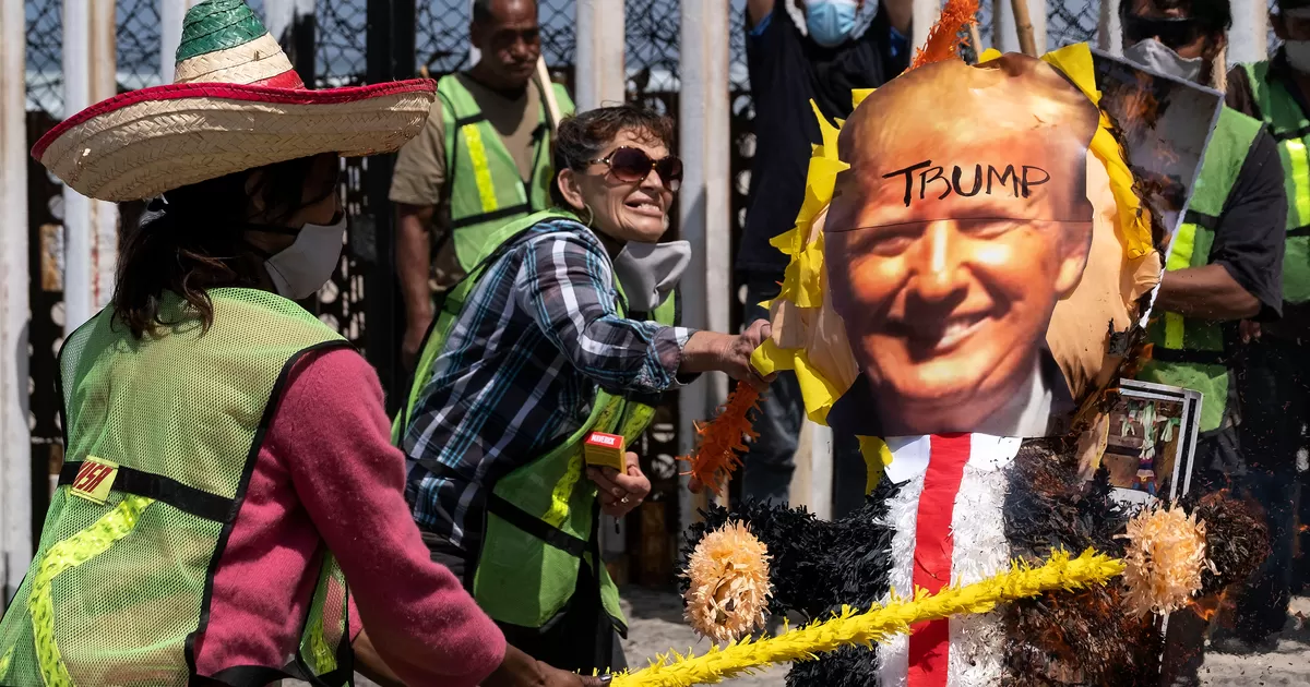 México: Protestas en Tijuana contra Trump y Ebrard