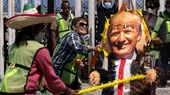 México: Protestas en Tijuana contra Trump y Ebrard - Noticias de protesta