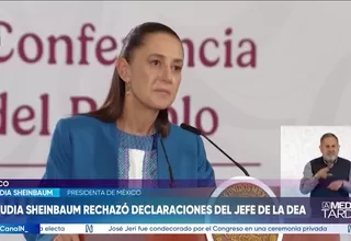 México: Sheinbaum rechaza declaraciones de la DEA sobre nexos con el narcotráfico