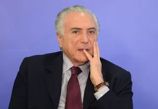 Michel Temer asegura que "no piensa renunciar" tras escándalos