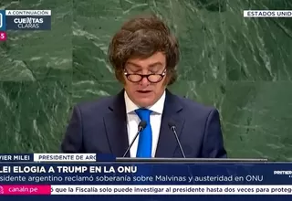 Milei elogió a Trump en la ONU y recibió apoyo financiero