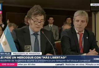 Milei pide un Mercosur con "más libertad"