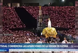 Miles de peregrinos llegan al Santuario de Fátima en Portugal