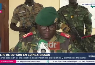 Militares toman el poder en Guinea-Bisáu tras nuevo golpe de Estado
