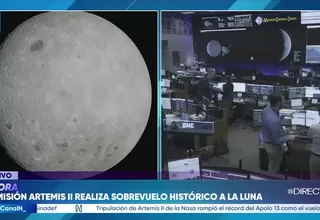 Misión Artemis II logra histórico sobrevuelo lunar en su punto más cercano a la superficie