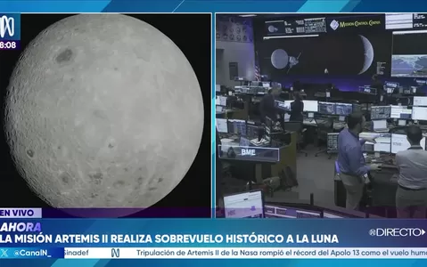 Misión Artemis II logra histórico sobrevuelo lunar en su punto más cercano a la superficie