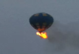 Globo aerostático se incendió y dejó un muerto en Estados Unidos