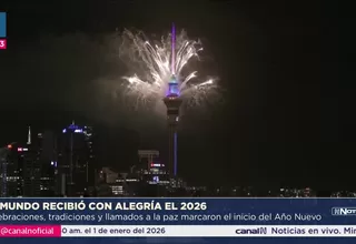 El mundo dio la bienvenida al 2026 con celebraciones, tradiciones y llamados a la paz