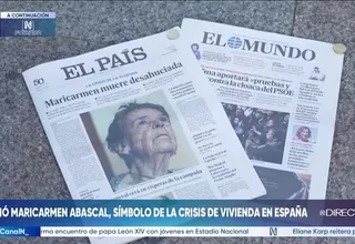 Murió Maricarmen Abascal, símbolo de la crisis de vivienda en España