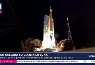 La Nasa acelera su viaje a la Luna