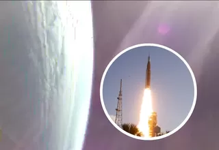 Nasa: Artemis II dejó órbita terrestre y va rumbo a Luna