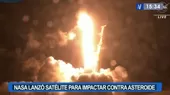 La Nasa lanzó satélite que busca impactar contra asteroide - Noticias de nasa