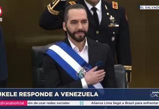 Nayib Bukele rechaza acusación de Venezuela por abuso a migrantes