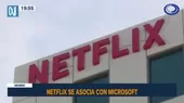 Netflix se asocia con Microsoft - Noticias de microsoft-peru