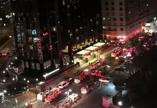 New York: alarma por incendio en el piso 47 de la Trump Tower