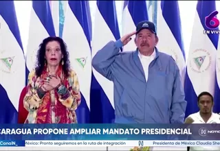 Nicaragua: Presentan reforma para ampliar periodo presidencial