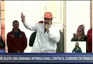 Nicolás Maduro anunció demanda contra Estados Unidos ante la CIJ por sanción a Conviasa