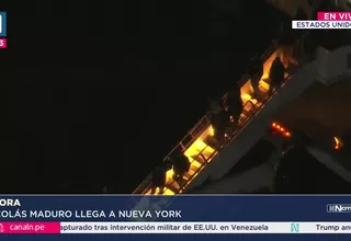 Nicolás Maduro llegó a Nueva York junto a su esposa