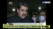 Nicolás Maduro llegó a México para la Cumbre de la Celac - Noticias de celac