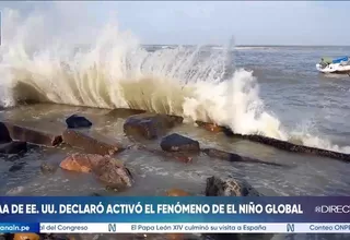 NOAA de EE.UU. declaró activo el fenómeno de El Niño Global