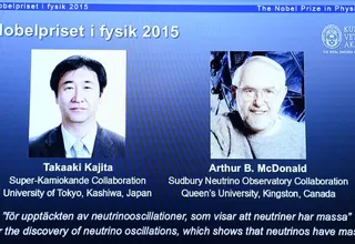 Nobel de Física para un japonés y un canadiense por su descubrimiento sobre los neutrinos