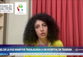 Narges Mohammadi: Nobel de la Paz es trasladada a hospital de Teherán por crisis cardíaca