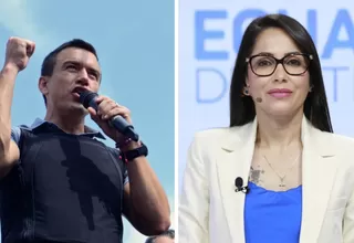 Noboa y la correísta Luisa González se disputarán la segunda vuelta en Ecuador