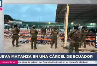 Nueva masacre en cárcel de Ecuador deja 30 muertos en tres días