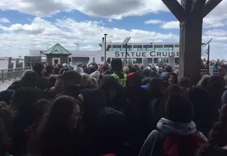 Estatua de la Libertad fue evacuada en Nueva York tras amenaza de bomba