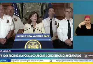 Nueva York prohíbe apoyo de la policía a redadas migratorias