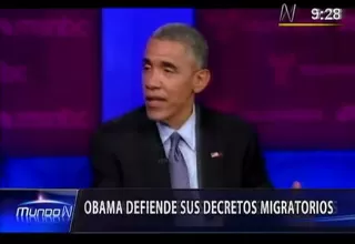 Obama promete en Miami defender "agresivamente" decretos migratorios