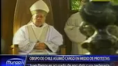 Obispo de Chile asumió cargo en medio de protestas - Noticias de obispo-huamani