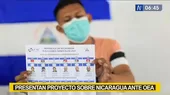Ocho países presentan proyecto sobre Nicaragua ante la OEA - Noticias de oea