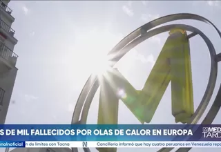 Ola de calor en Europa deja más de mil muertos por altas temperaturas