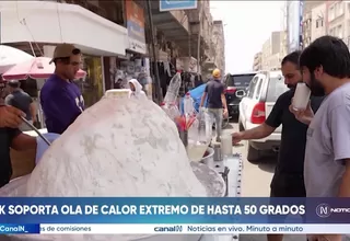 Ola de calor en Irak: Las temperaturas llegan a los 50 grados