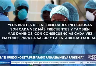 OMS advierte: El mundo no está listo para una nueva pandemia