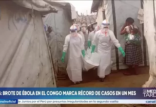 OMS: Brote de ébola en el Congo marca récord de casos en un mes