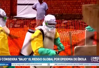 La OMS dice que riesgo epidémico de ébola es bajo a nivel global