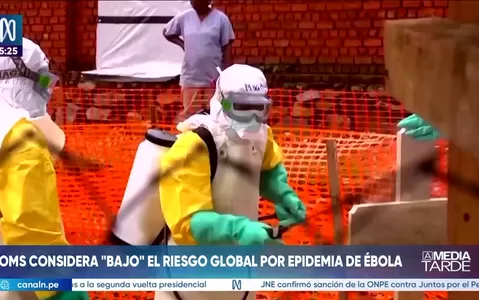 La OMS dice que riesgo epidémico de ébola es bajo a nivel global