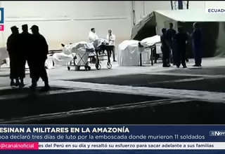 Once militares mueren en Ecuador por ataque de disidencia FARC