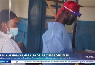 ONU advierte que el brote de ébola en el Congo y Uganda supera los registros oficiales