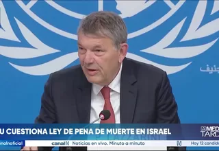 ONU cuestiona ley israelí de pena de muerte contra palestinos