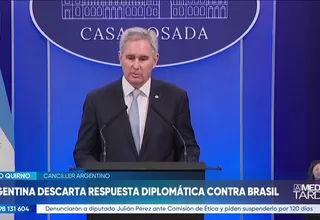 Pablo Quirno: Argentina lamenta medida diplomática de Brasil