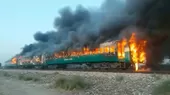 Pakistán: al menos 73 muertos y 40 heridos por explosión en un tren - Noticias de pakistan