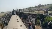 Pakistán: Choque de dos trenes deja 40 muertos y decenas de heridos - Noticias de tren
