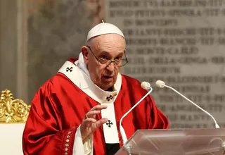 Papa Francisco pidió paz y concordia en el 2021 para desterrar la indiferencia